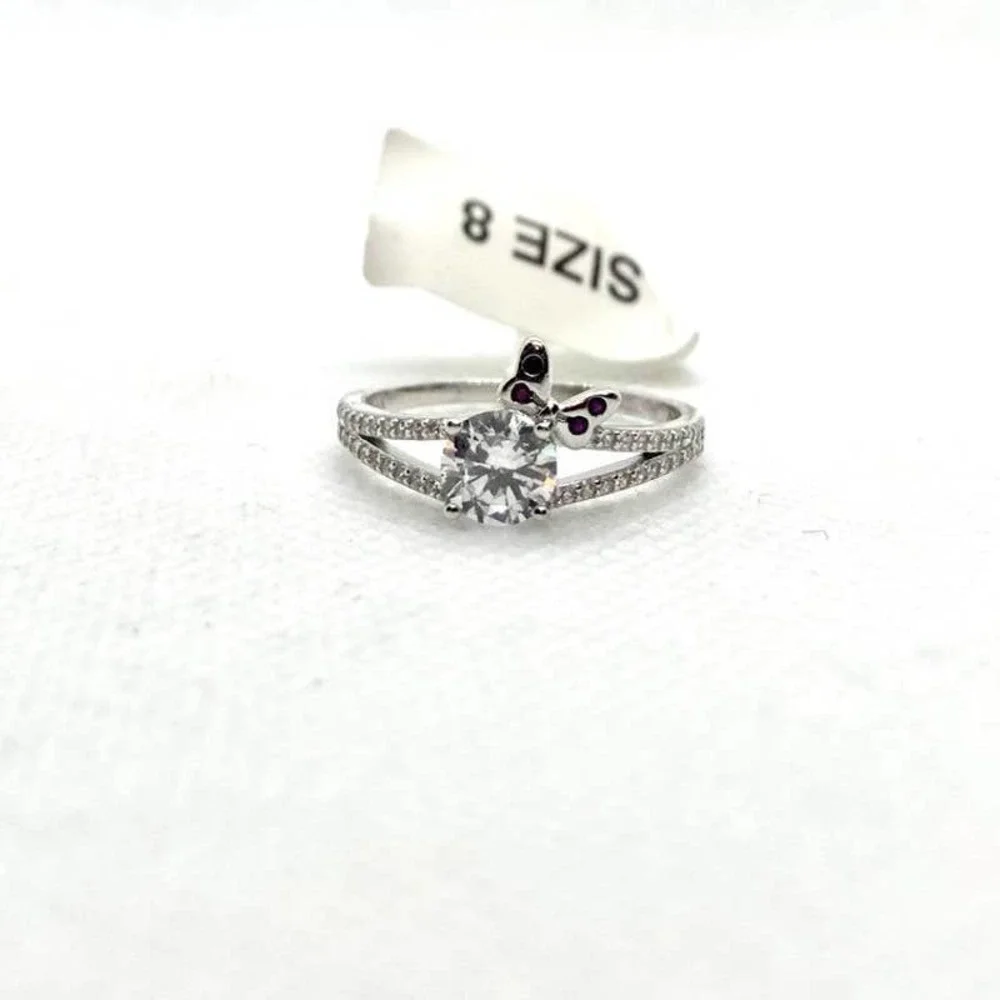 SIZE 8 925 Minnie Mouse Split Shank Ring